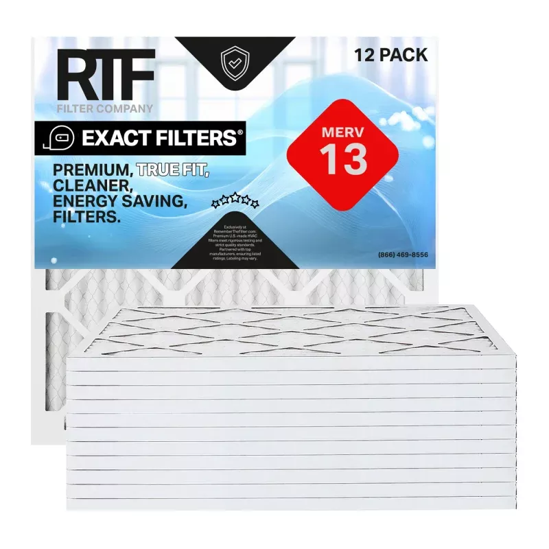 35-1/8x35-7/8x1 Exact Filters Pleated MERV 13 (12 pack)