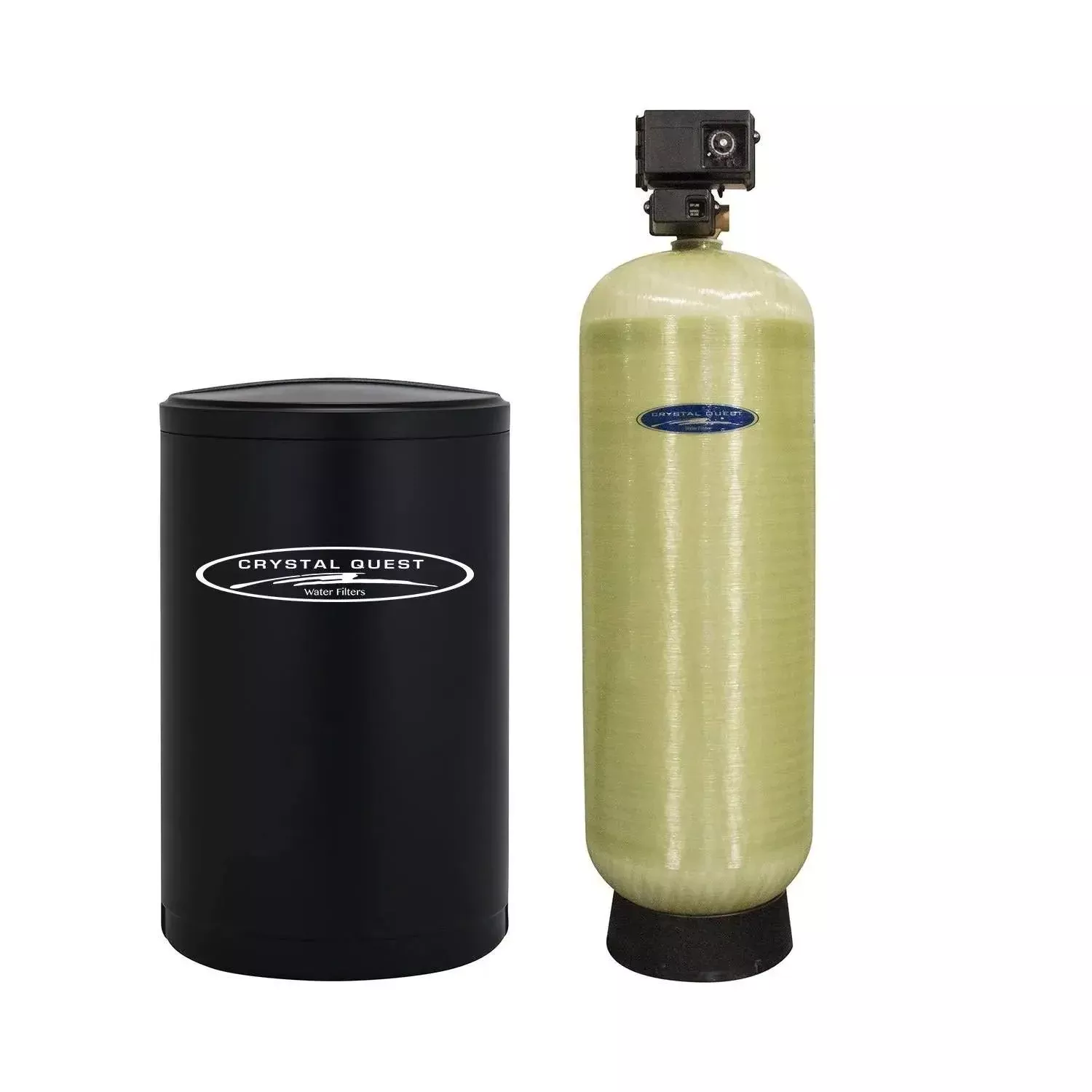 Crystal Quest Commercial 60 GPM Nitrate Removal Water Filter System - 10 Cu. Ft.