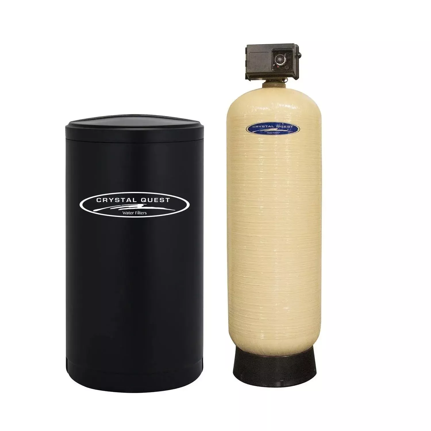 Crystal Quest Commercial/Industrial 35 GPM Nitrate Removal Water Filter System - 7 Cu. Ft.