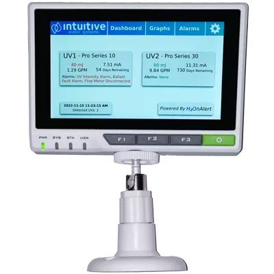 H2OnAlert Real Time UV Display