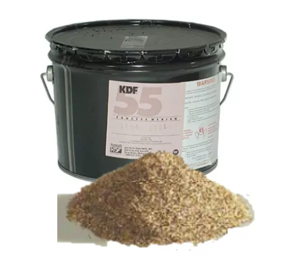 KDF55 Filtration media – Oxidation / Reduction Anti-microbial Media – 5.lb bag