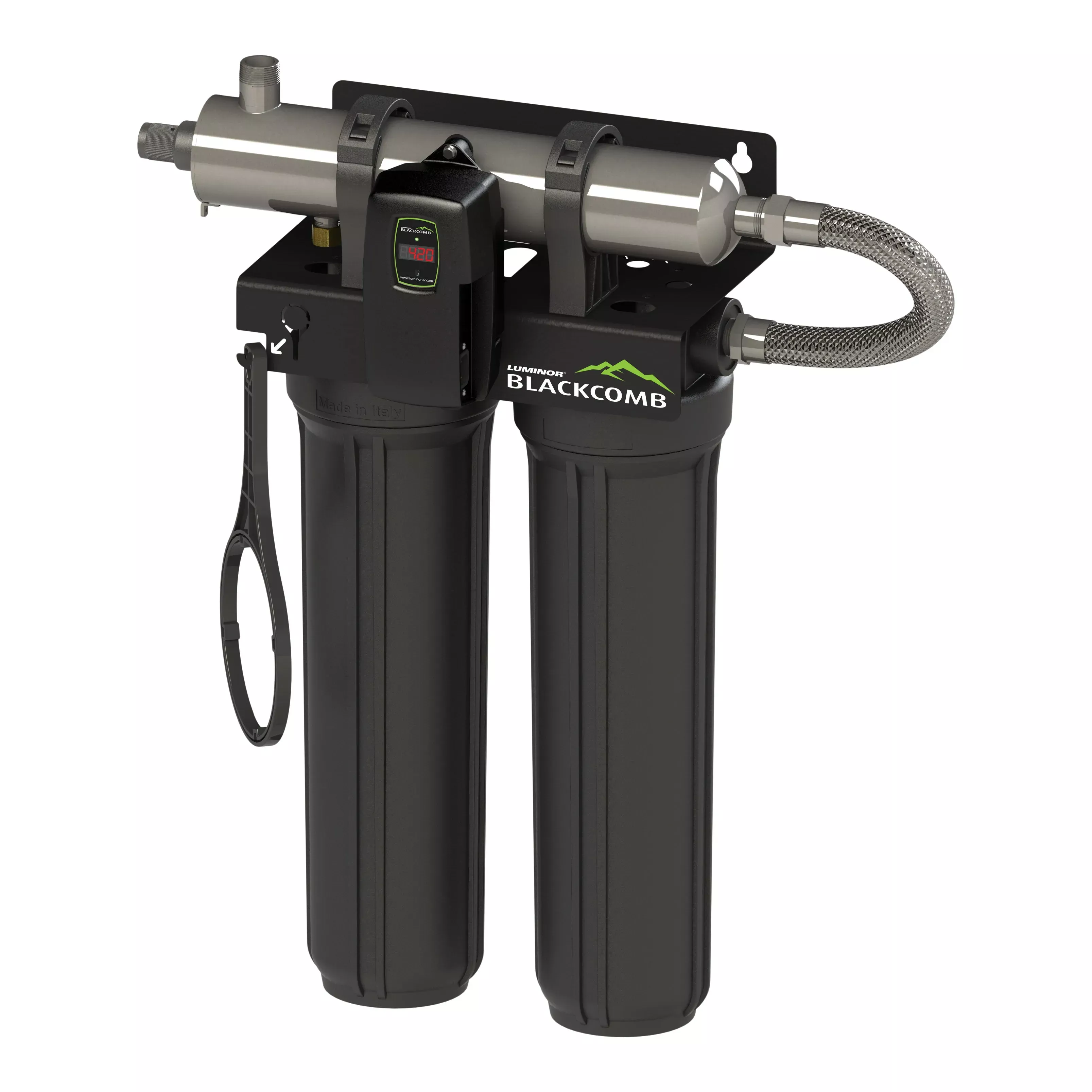 Luminor Blackcomb Cross-Over 15 gpm UV System LBH4-Z22